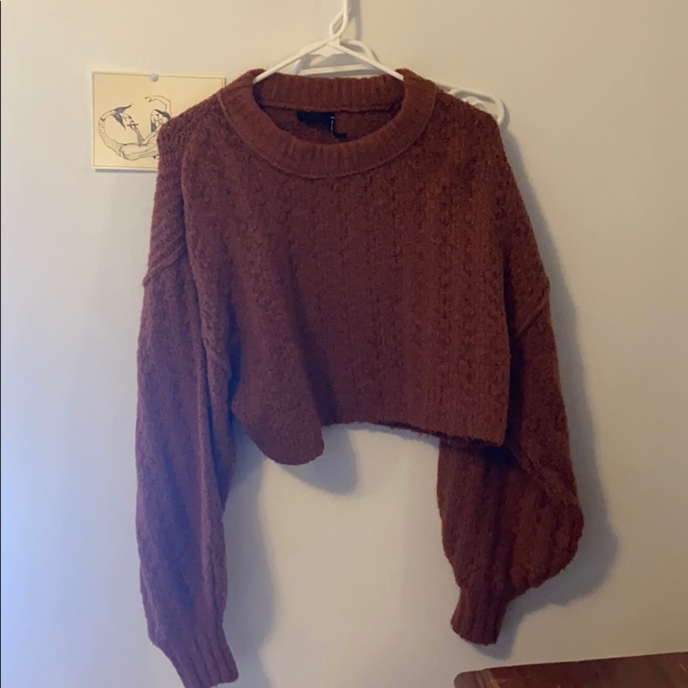 Urban Outfitters Oversized Brown Sweater